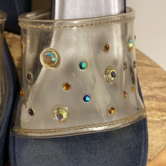 Vintage Y2K 90s Sketchers Disco Heels - Picture 4 of 9